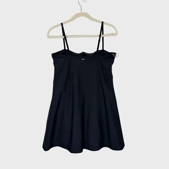 NEW YPB SculptLux Womens Dress Black Bandeau Mini Active Lined Stretch Large - Picture 3 of 12